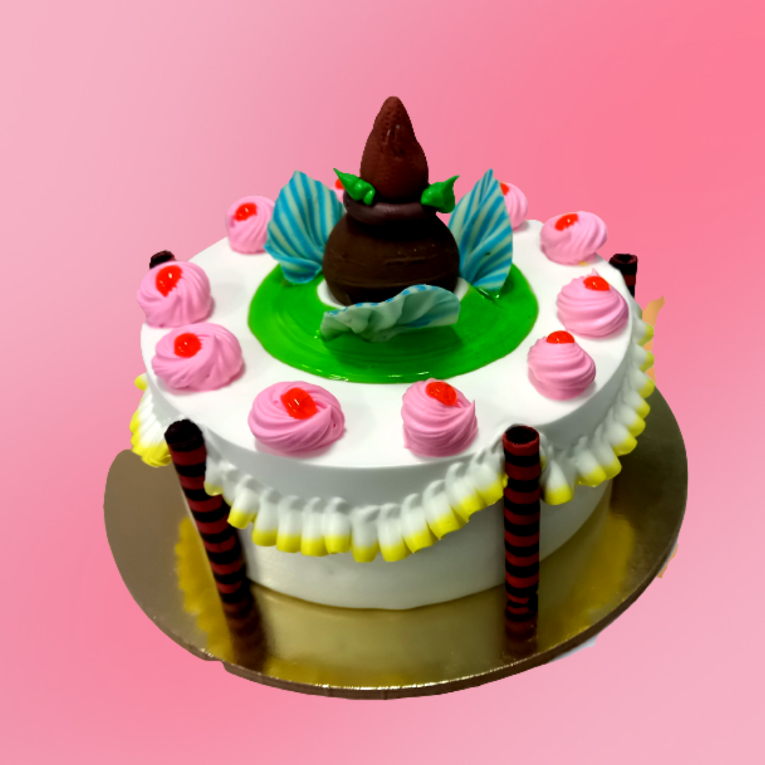Navaratri Special Fondant Cakes Online  Cake Plaza