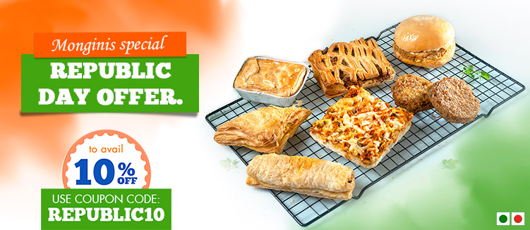 Republic day offer from Monginis
