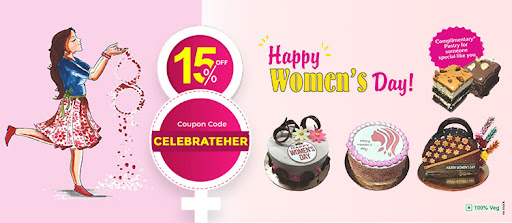 Women's Day Special Cakes by Monginis