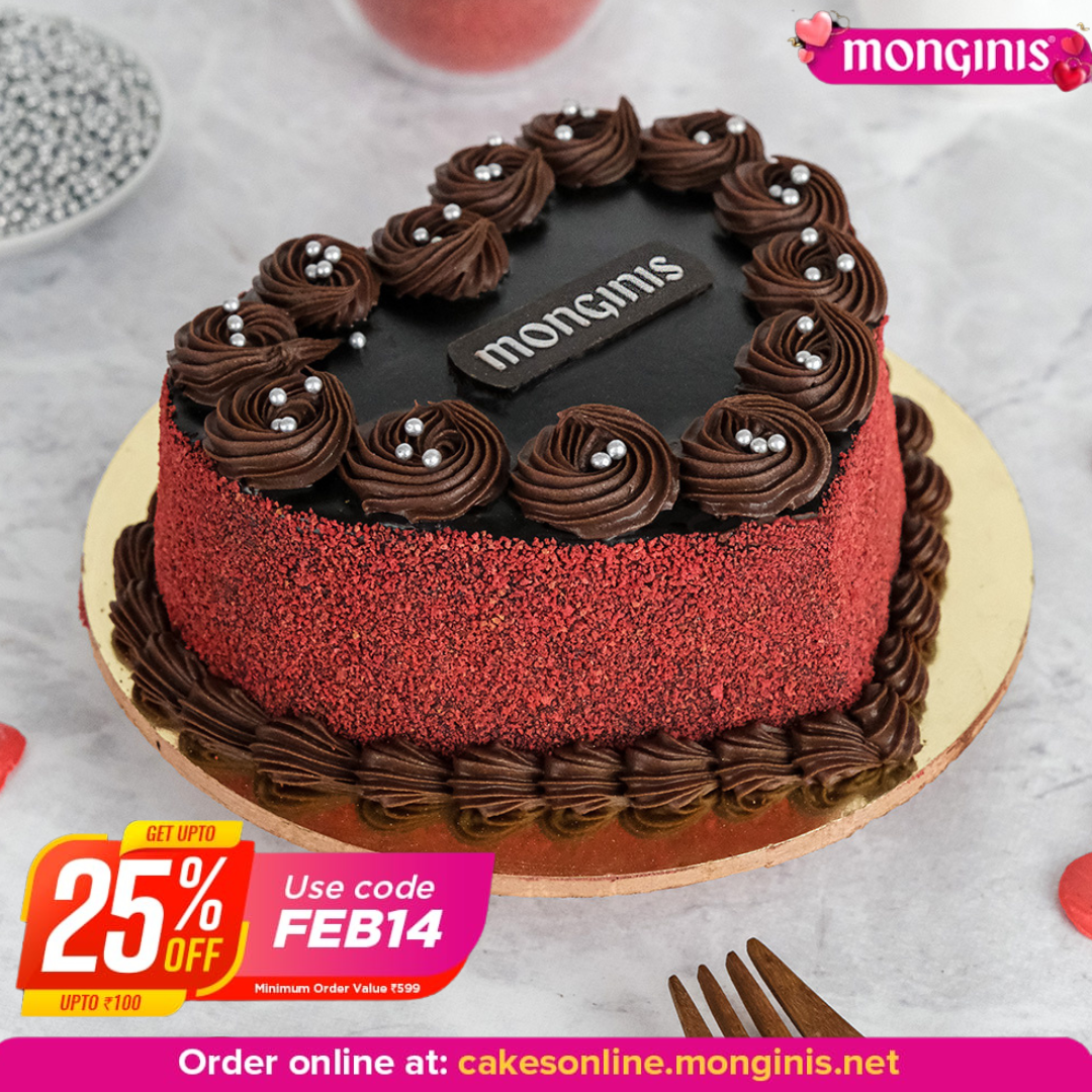 Valentine's Week Special Cake by Monginis