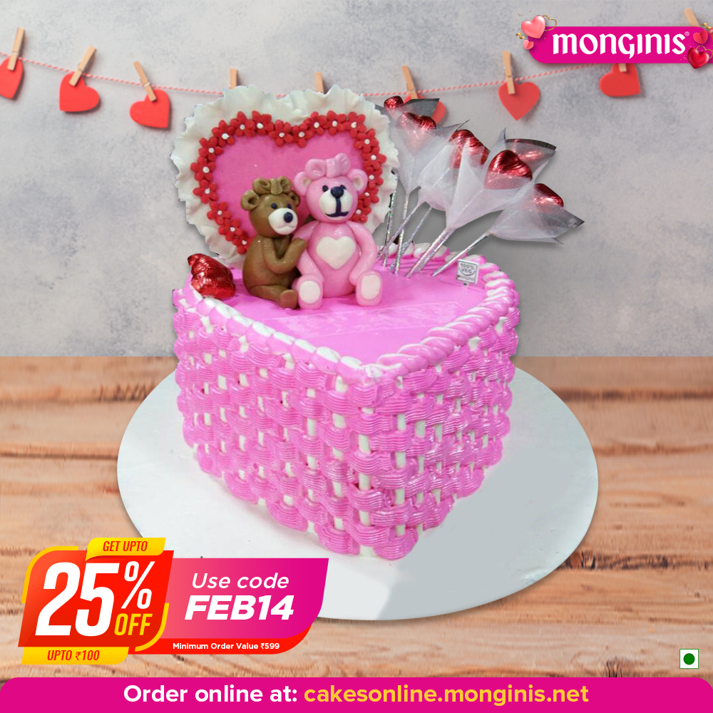 Valentine's Week Special Cake by Monginis