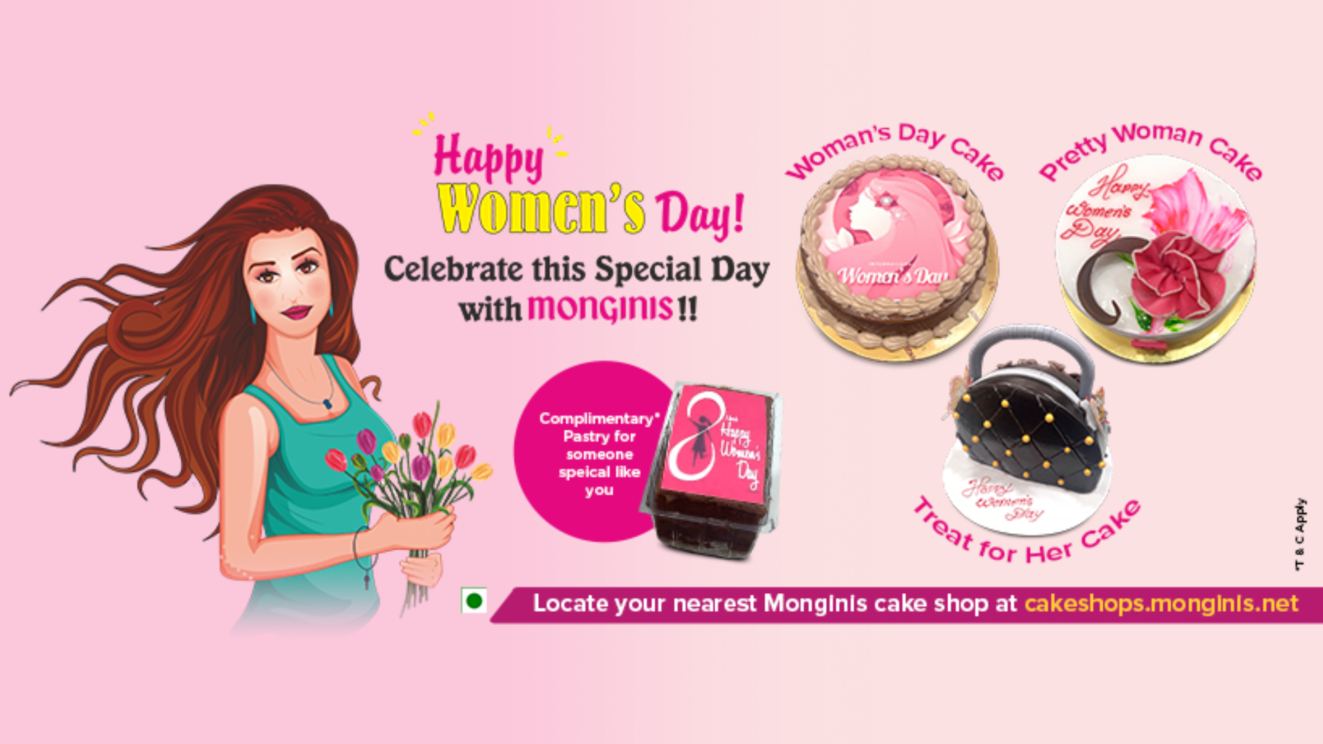 Special Women's Day Cake by Monginis