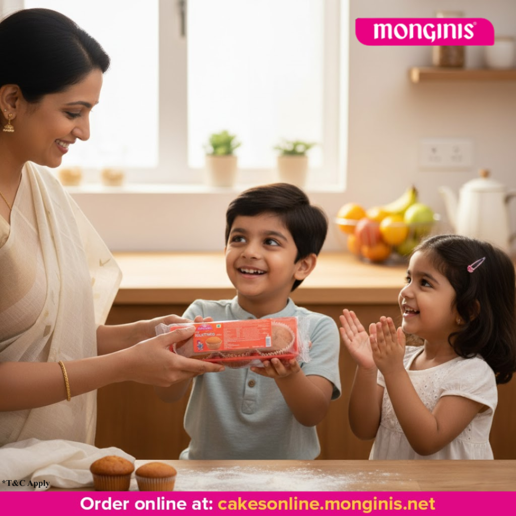 Monginis Snacks, Muffins, Swiss Roll, Cookies, Plum Cake, Travel-friendly snacks, School tiffin snacks, Most-Loved Packaged Products, Monginis Packaged Products