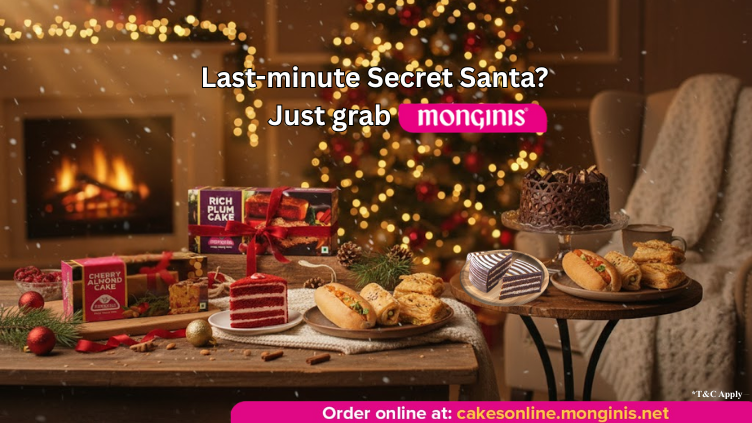 Plum cake gifting, Monginis pastry box, Festive dessert ideas, Festive sweet treats, Secret Santa gift ideas, Christmas gifting ideas, Sweet Monginis Surprise