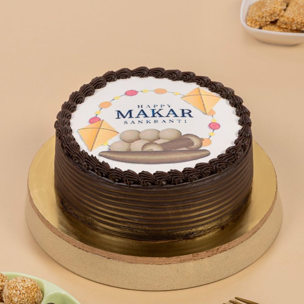 Festive cakes, Family celebrations, Makar Sankranti Cake, Designer cakes for festival, Kite festival treats