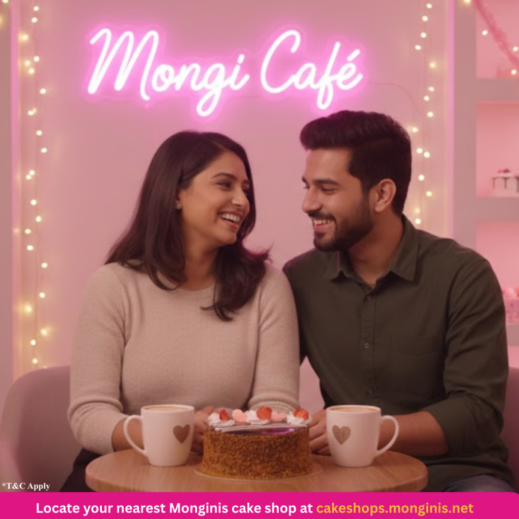 valentine cake, bento cakes, heart cake chocolate, special valentine cake,valentine theme cake, lovers day cake, cafe, Valentine’s Day at Monginis Cafe