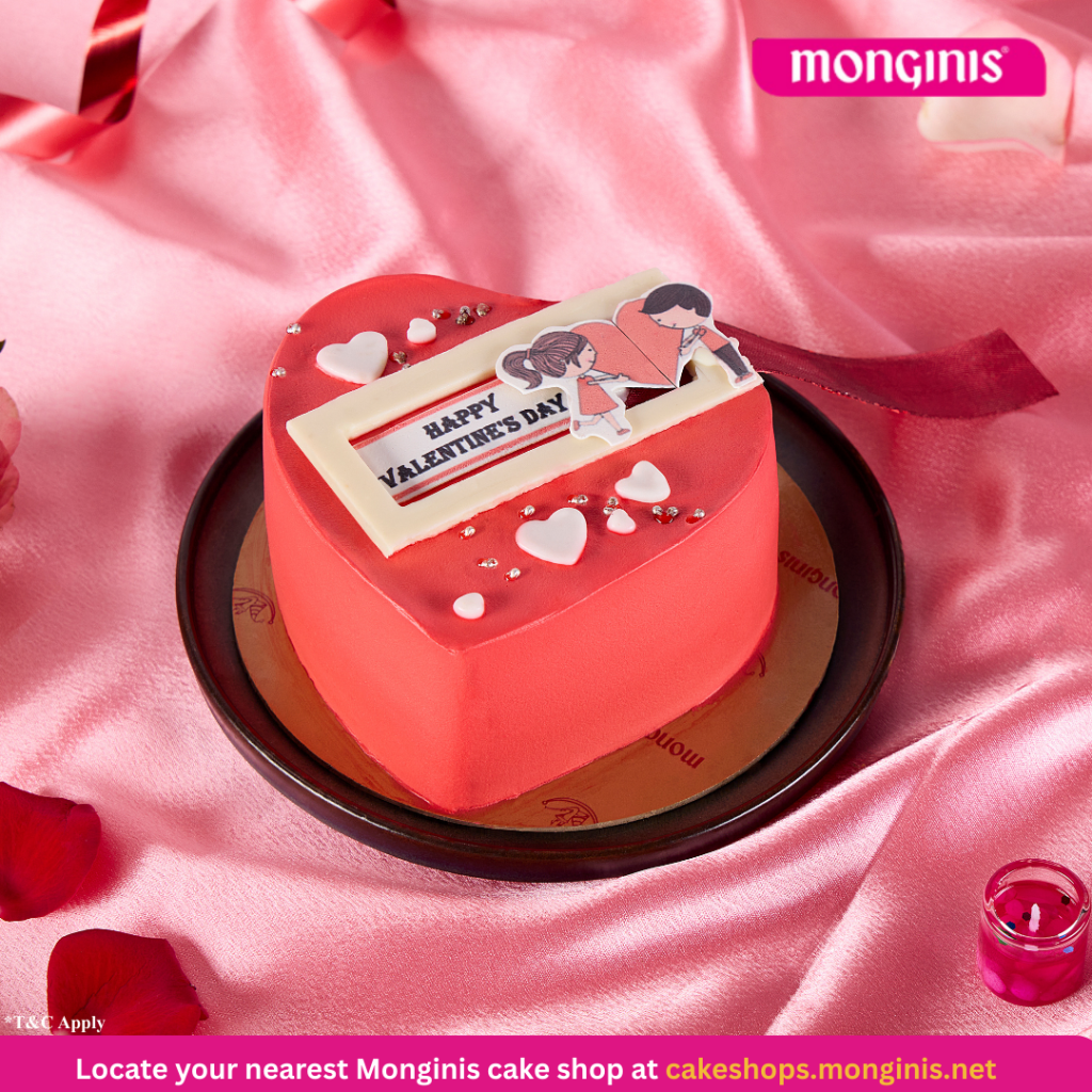 valentine cake, bento cakes, heart cake chocolate, special valentine cake,valentine theme cake, lovers day cake, cafe , Valentine’s Day at Monginis Cafe