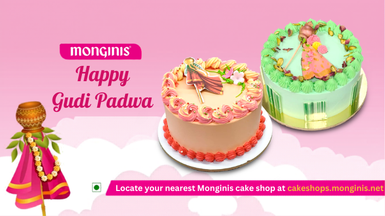 Gudi Padwa celebration cakes, Festive cakes online, best cakes for Gudi Padwa, Maharashtrian festival desserts
