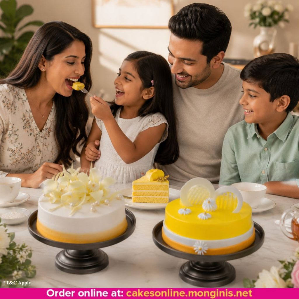 New cakes by Monginis, Pineapple Paradise and Velvet Bloom