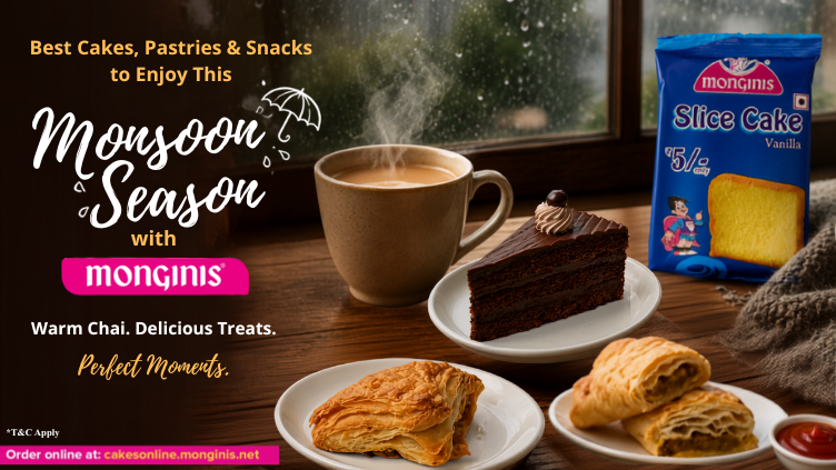 Monginis monsoon cakes pastries and snacks